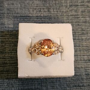 BP NWT Kylie smokey topaz ring, sz 8